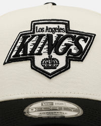 New Era Los Angeles Kings 'Easy Chrome Black' 9FORTY A-Frame Snapback Chrome/Black