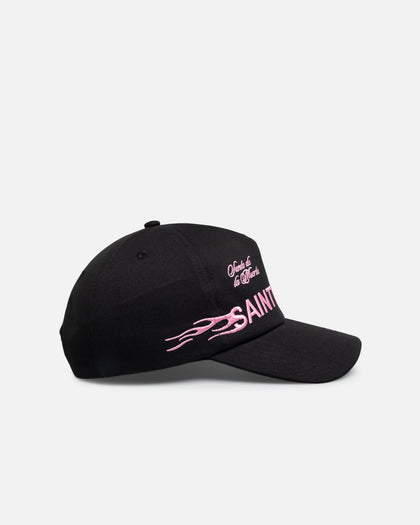 Saint Morta Speed Racing Snapback Black/Pink