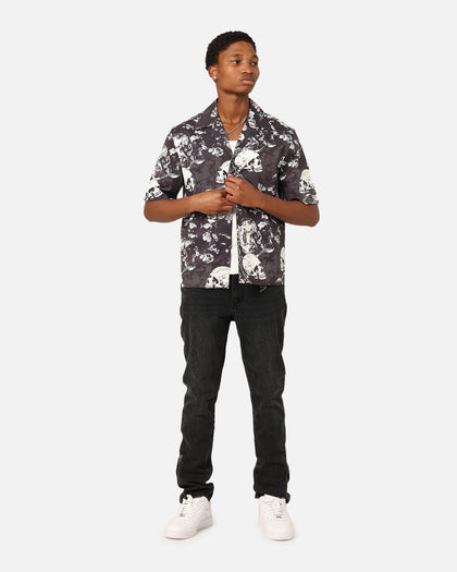Saint Morta Undying Love Short Sleeve Shirt Black/White