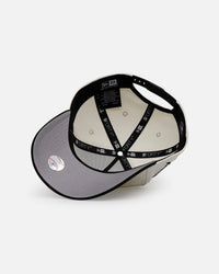 New Era Texas Rangers 'Chrome Black' 9FORTY A-Frame Snapback Chrome/Black