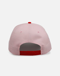 New Era Chicago Bulls 'Pink Crown' 9FORTY A-Frame Snapback Pink
