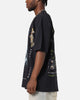 73Studio X DC Batman Arkham Asylum Vintage T-Shirt Black Acidwash