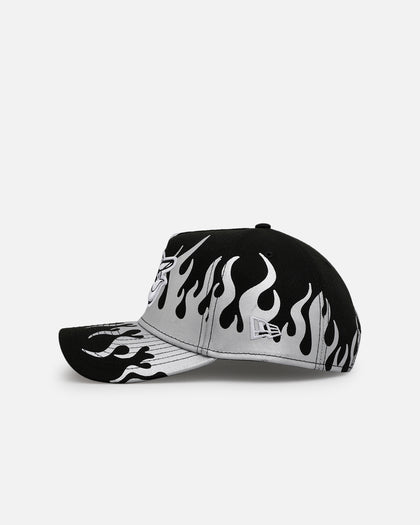 New Era Baltimore Orioles 'Metallic Flames' 9FORTY A-Frame Snapback Black/Silver