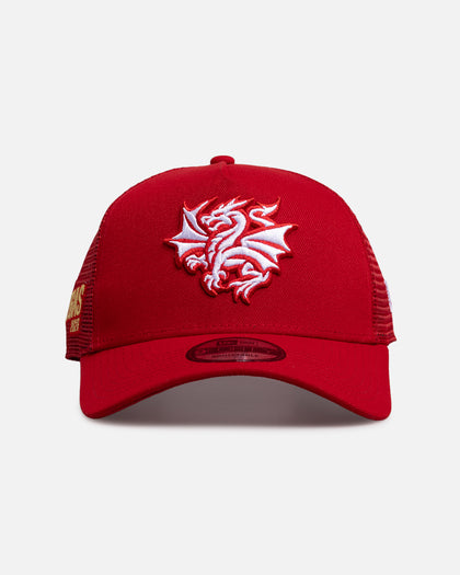 New Era St. George Illawarra Dragons 'NRL Vegas Round 2026' 9FORTY A-Frame Trucker Snapback Official Team Colour