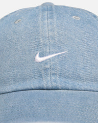 Nike Club Unstructured Denim Cap Thunder Blue/White