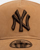 New Era New York Yankees "Toasted Grain" 9Forty A-Frame Snapback Walnut