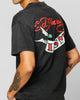Ed Hardy Born To Lose T-Shirt Black Acidwash