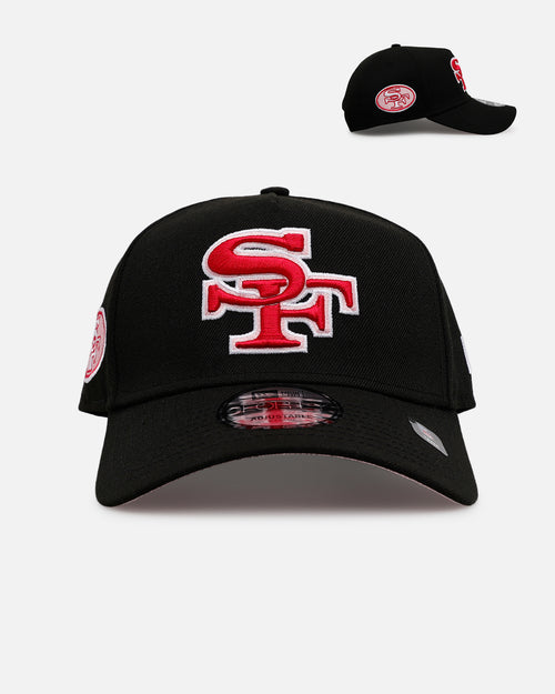 New Era San Francisco 49ers 'Black And Pink' 9FORTY A-Frame Snapback Black/Pink