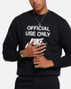Nike Club French Terry Crewneck Black/White
