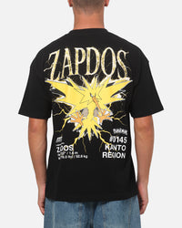 The Pokémon Collection By 73Studio Zapdos Legendary T-Shirt Black