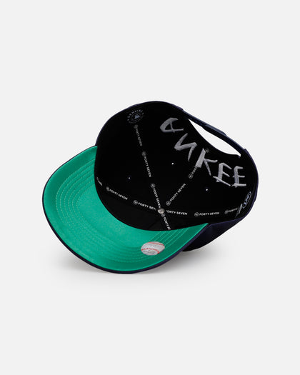 47 Brand New York Yankees 'Silky Way' 47 Hitch Snapback Navy