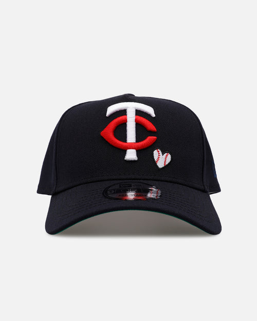 New Era Minnesota Twins 'Baseball Hearts' 9FORTY A-Frame Snapback Official Team Color