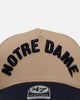 47 Brand Notre Dame Fighting Irish Football 'Arch' 47 Offside Snapback Khaki/Official Team Color