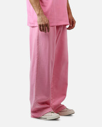 American Thrift Wide Leg Pants Washed Pink