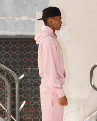 Loiter Hybrid Hoodie Dusty Pink