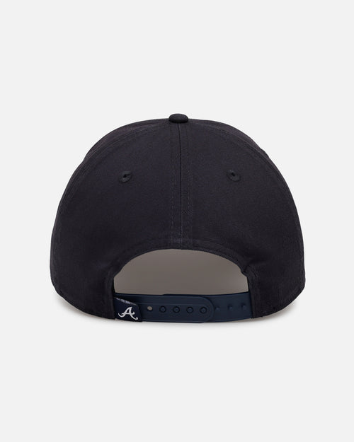 New Era Atlanta Braves 'Fabric Shop' 9FORTY A-Frame Snapback Navy