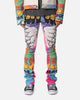 MNML B378 Flare Denim Jeans Multi