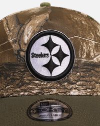 New Era Pittsburgh Steelers 'NFL Season Kick Off' 9FORTY A-Frame Snapback Realtree/Olive
