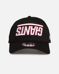New Era New York Giants 'Upside Down Logo' 9FORTY A-Frame Snapback Black