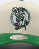 Mitchell & Ness Boston Celtics Pro Crown Snapback Off White/Green