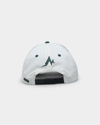 Pyra Script  Snapback Bone/Teal