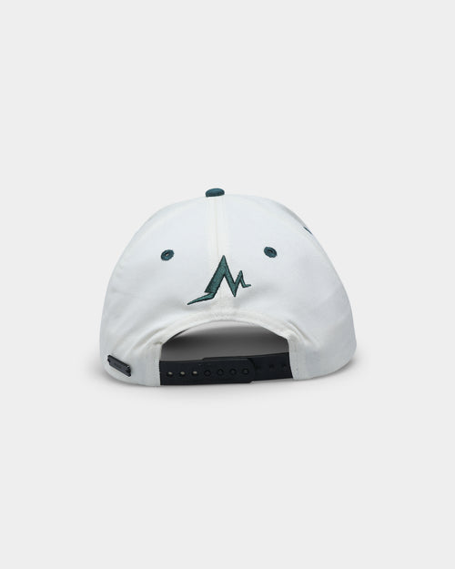 Pyra Script  Snapback Bone/Teal