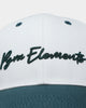 Pyra Script  Snapback Bone/Teal