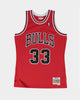 Mitchell & Ness Chicago Bulls Scottie Pippen '97-'98 #33 Swingman Jersey Red