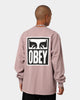 Obey Eyes Icon 2 LS T-shirt Gallnut