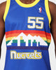 Mitchell & Ness Denver Nuggets Dikembe Mutombo #55 RD '91-'92 Swingman Jersey Royal