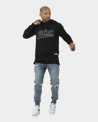 Saint Morta Westside New Age Crewneck Black/White