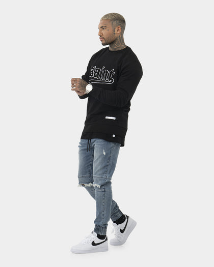 Saint Morta Westside New Age Crewneck Black/White