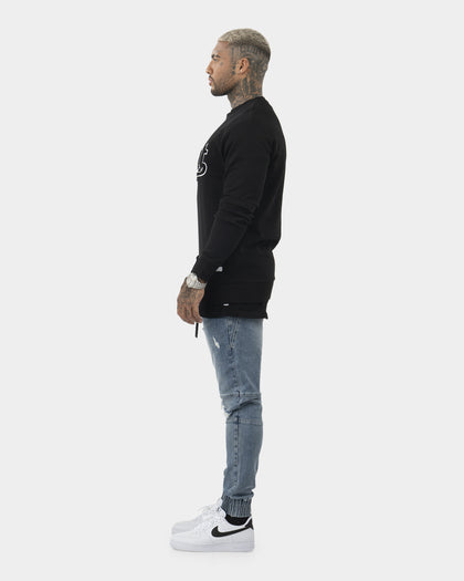 Saint Morta Westside New Age Crewneck Black/White