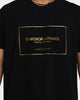 Emperor Apparel Chic Hustle Short Sleeve T-Shirt Black/Gold