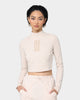 Adidas Women's Swarovski Long Sleeve T-Shirt Halo Ivory
