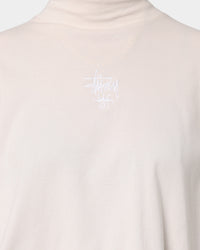 Stussy Women's Ellen Rib Turtleneck White Sand