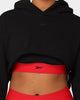 Reebok X Cardi B Women's Cropped Hoodie Black