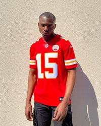 Nike Kansas City Chiefs Patrick Mahomes #15 Limited NFL Jersey University Red