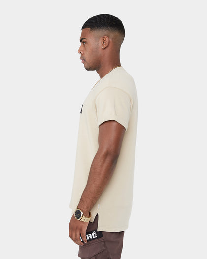 Carré Militant Short Sleeve T-Shirt Stone