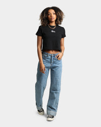 Stussy Women's Graffiti Slim T-Shirt Black