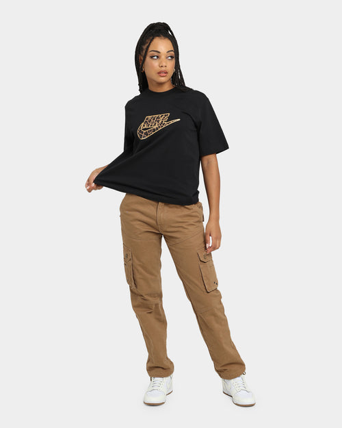 Nike Women's Sportswear Boxy T-Shirt Black/Metallic