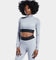 Reebok Women's Cardi B X Reebok Knit Top Grey