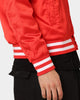 En Noir Inc Midnight Satin Jacket Red