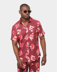 XXIII Reuben Print Shirt Brown
