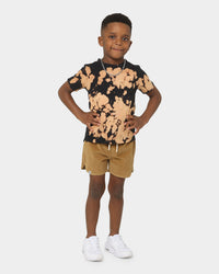 EN ES Kids Kid's Younger Acid Wash T-Shirt Acid Wash