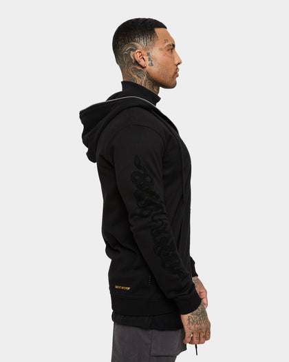Saint Morta Death Adder Zip Hoodie Black/Black