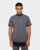 Carre Distressed Ringer Oversized Short Sleeve T-Shirt Charcoal/Black