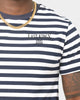 Last Kings Stripes Short Sleeve T-Shirt Navy