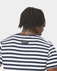 Last Kings Stripes Short Sleeve T-Shirt Navy