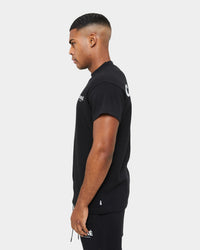 Carre Premium Motion Double Mockneck T-shirt Black